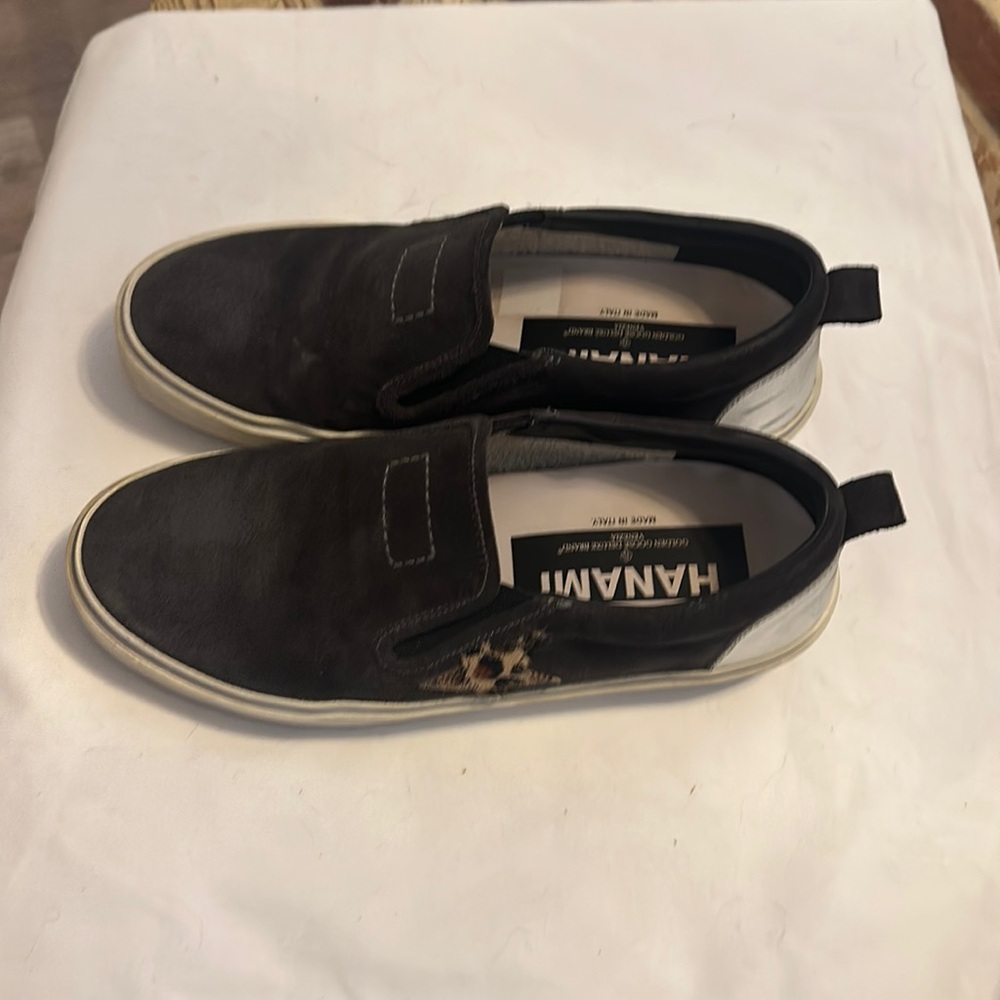 Golden Goose Hanami, dark grey suede, size 39 or US 9